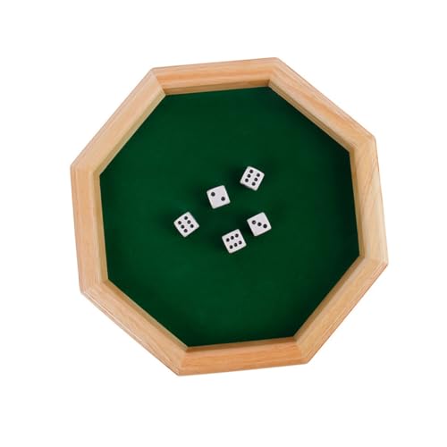 FOYTOKI 1 Satz Achtkantige Würfelspiel Spielzeuge für Partys Ktv und Freizeitunterhaltung für Familien und Freundesgruppen mit Doppeltem Inhalt und Flexiblem Design von FOYTOKI
