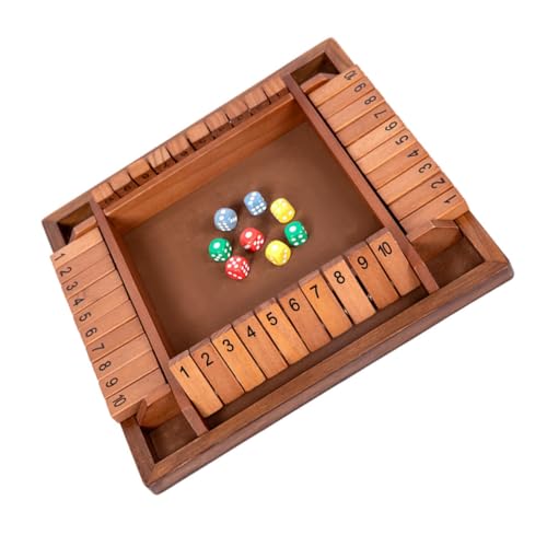 FOYTOKI 1 Satz Digital Flipping Board Holzspiel für Erwachsene Interaktives Trinkspiel für Partys und Zusammenkünfte für Gesellige Abende mit Freunden von FOYTOKI