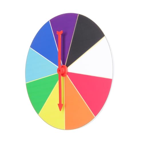 FOYTOKI 1 Satz Drehrad für Roulette Wheel für Partys Karneval und Unterrichtsaktivitäten für Verlosungen und Spiele Robustes Design Einfache Anwendung von FOYTOKI