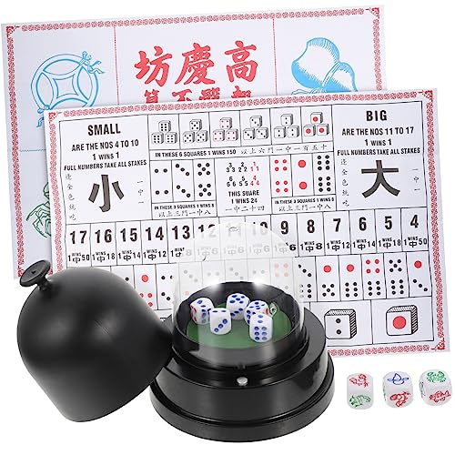 FOYTOKI 1 Satz Elektrischer Würfelbecher Professioneller Würfelhalter für Brettspiele Automatischer Würfelroller für Tabletop Spiele und Unterhaltung für Würfelspiele von FOYTOKI