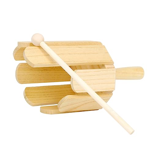 FOYTOKI 1 Satz Holz Schlaginstrument Rhythmus Trommel für Musikspielzeug zur Musikalischer Fähigkeiten Sicher und Langlebig für Lernen FOYTOKI 1 Satz Holz Schlaginstrument Rhythmus Trommel für Musikspielzeug zur Musikalischer Fähigkeiten Sicher und Langlebig für Lernen von FOYTOKI