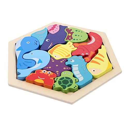 FOYTOKI 1 Satz Holzpuzzle für Kreatives Tierdesign Pädagogisches Hand Auge Koordination und Feinmotorik Interaktives für Eltern und Sicher und Handlich FOYTOKI 1 Satz Holzpuzzle für Kreatives Tierdesign Pädagogisches Hand Auge Koordination und Feinmotorik Interaktives für Eltern und Sicher und Handlich von FOYTOKI