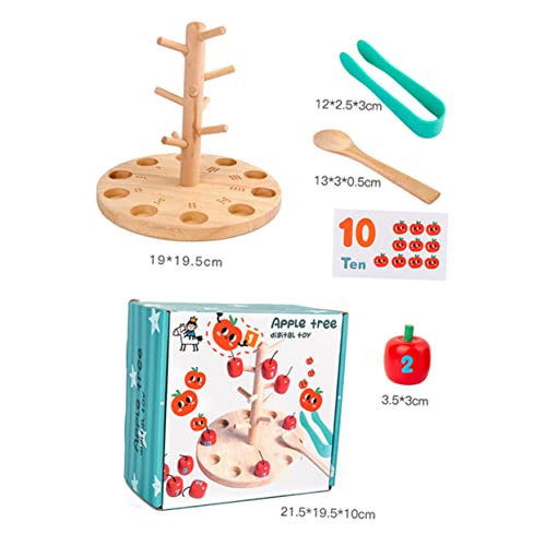 FOYTOKI 1 Satz Holzspielzeug Frühe Bildung für Digitale Baumspielzeuge mit Zahlenkarten für Jungen und Fördert die Eltern Junge Mädchen Beziehung FOYTOKI 1 Satz Holzspielzeug Frühe Bildung für Digitale Baumspielzeuge mit Zahlenkarten für Jungen und Fördert die Eltern Junge Mädchen Beziehung von FOYTOKI