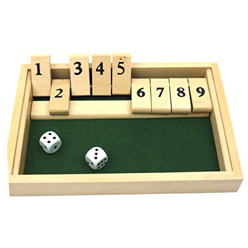 FOYTOKI 1 Satz Holzspielzeug für Personen Trinkspiel Requisiten für Ktv und Partys Gesellschaftsspiel für Familien und Freunde Fördert Mathematik und Koordination von FOYTOKI