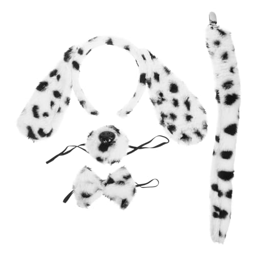 FOYTOKI 1 Satz Hundebekleidung Haarband Halloweenkostüm Dalmatiner-Kopfschmuck Hundekostümzubehör für Outfit Stirnband Hundekopfschmuck Hunde-Cosplay- Haustier Hund Kopfbedeckung von FOYTOKI