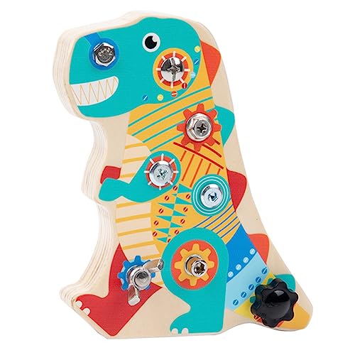 FOYTOKI 1 Satz Montessori Dinosaurier Schraubenspielzeug für Interaktives Motorisches Lernspielzeug aus Sensory Toy für Kleinkinder Fördert Strategisches und Gedächtnisentwicklung Sicher FOYTOKI 1 Satz Montessori Dinosaurier Schraubenspielzeug für Interaktives Motorisches Lernspielzeug aus Sensory Toy für Kleinkinder Fördert Strategisches und Gedächtnisentwicklung Sicher von FOYTOKI
