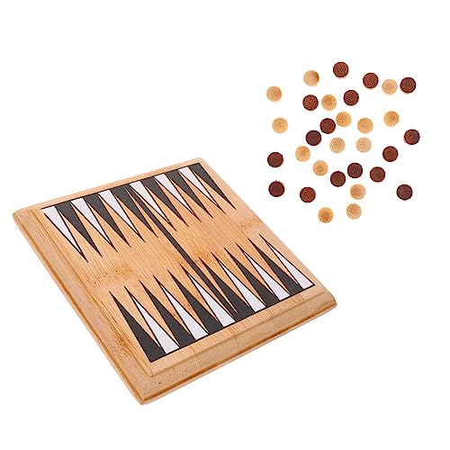 FOYTOKI 1 Satz Portable Bambus Schachspiel für Interaktives Strategiespiel für Jungen und Fördert Logisches Geduld und Soziale Fähigkeiten für Kleine Schachliebhaber FOYTOKI 1 Satz Portable Bambus Schachspiel für Interaktives Strategiespiel für Jungen und Fördert Logisches Geduld und Soziale Fähigkeiten für Kleine Schachliebhaber von FOYTOKI