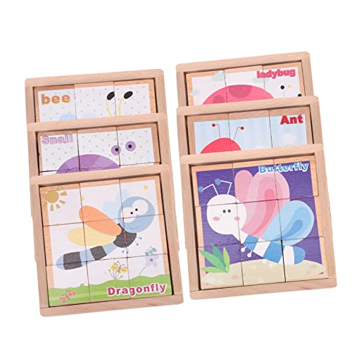 FOYTOKI 1 Satz Puzzle für Teiliges mit Bunten Insektenmotiven Lernspielzeug Problemlösungsfähigkeiten und Hand Augen Koordination für Zuhause und Schule FOYTOKI 1 Satz Puzzle für Teiliges mit Bunten Insektenmotiven Lernspielzeug Problemlösungsfähigkeiten und Hand Augen Koordination für Zuhause und Schule von FOYTOKI