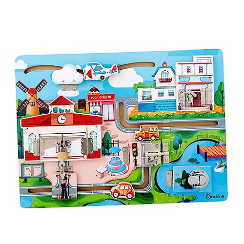 FOYTOKI 1 Satz Unlock Toy Kognitives Lernspielzeug Kreative Lehrmittel für Jungen und Frühe Bildung Fördert Kognitive Fähigkeiten und Spielspaß Drinnen und Draußen von FOYTOKI