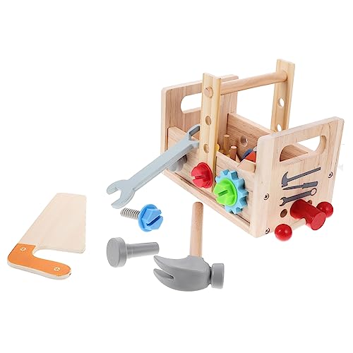 FOYTOKI 1 Satz Werkzeugset für Rollenspiele Leichtes Lernspielzeug für Kleinkinder Hammer Schraubendreher und Zubehör Fördert Kreativität und Motorische Fähigkeiten von FOYTOKI