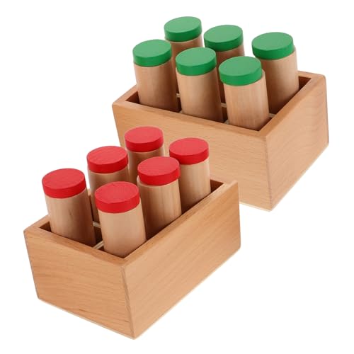 FOYTOKI 1 Set Montessori Sensorisches Spiel, Klangzylinder Und Riechtrainingsspielzeug Für Kinder, Frühkindliche Bildung Und Sensorische Lehrmittel, Multi FOYTOKI 1 Set Montessori Sensorisches Spiel, Klangzylinder Und Riechtrainingsspielzeug Für Kinder, Frühkindliche Bildung Und Sensorische Lehrmittel, Multi von FOYTOKI