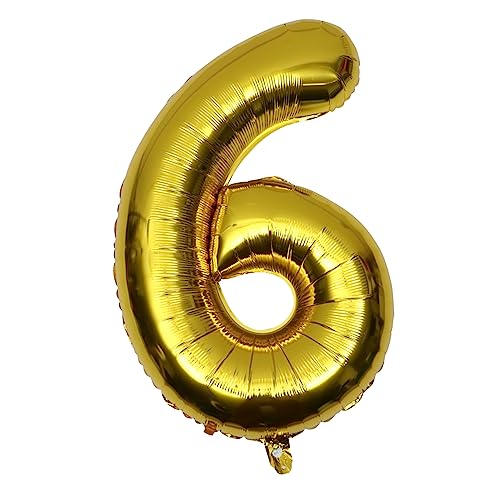 FOYTOKI 1 Stück Aluminium Folienballon für Geburtstagsfeiern Kreative Dekorative Zahlenballons für Hochzeiten und Besondere Anlässe Langlebig und Elegant Gestaltet FOYTOKI 1 Stück Aluminium Folienballon für Geburtstagsfeiern Kreative Dekorative Zahlenballons für Hochzeiten und Besondere Anlässe Langlebig und Elegant Gestaltet von FOYTOKI