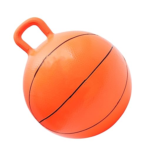 FOYTOKI 1 Stück Aufblasbarer Kinderhüpfball Basketballform mit Griff Bungee Ball für Garten und Parkspiele Fördert Balance und Bewegung Explosionsgeschützt und Langlebig FOYTOKI 1 Stück Aufblasbarer Kinderhüpfball Basketballform mit Griff Bungee Ball für Garten und Parkspiele Fördert Balance und Bewegung Explosionsgeschützt und Langlebig von FOYTOKI