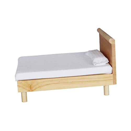 FOYTOKI 1 Stück Doppelbett Kissen Puppenhaus Zubehör für Kreative Spielsz Szenen FOYTOKI 1 Stück Doppelbett Kissen Puppenhaus Zubehör für Kreative Spielsz Szenen von FOYTOKI