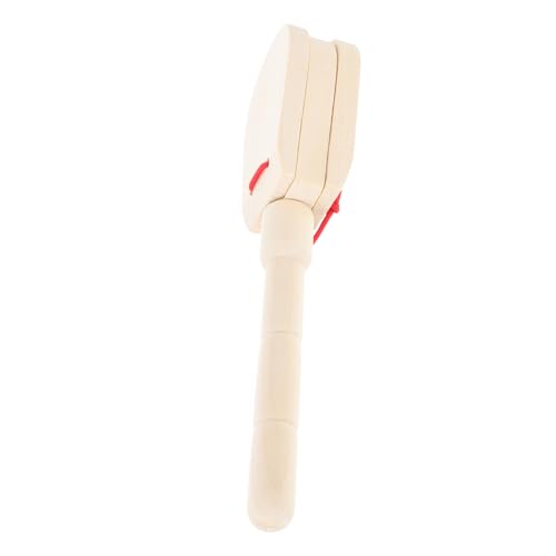 FOYTOKI 1 Stück Dreischichtige Castanets für Musikalisches zur Frühen Bildung Sicheres Instrument für Kleinkinder und Vorschulkinder für Erlernen von Rhythmus und Musik von FOYTOKI