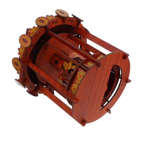FOYTOKI 1 Stück Holzpuzzle Carousel Modell Assembled Carousel Toy Kreatives Puzzle für Lernspielzeug Kreativität und Kognitiven Fähigkeiten DIY Puzzle für Familienaktivitäten FOYTOKI 1 Stück Holzpuzzle Carousel Modell Assembled Carousel Toy Kreatives Puzzle für Lernspielzeug Kreativität und Kognitiven Fähigkeiten DIY Puzzle für Familienaktivitäten von FOYTOKI