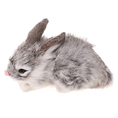FOYTOKI 1 Stück Mini Plüschkaninchen Modell Lebensechte Simulation Tierfigur für Dekoration und für Freunde für Tierpartys FOYTOKI 1 Stück Mini Plüschkaninchen Modell Lebensechte Simulation Tierfigur für Dekoration und für Freunde für Tierpartys von FOYTOKI