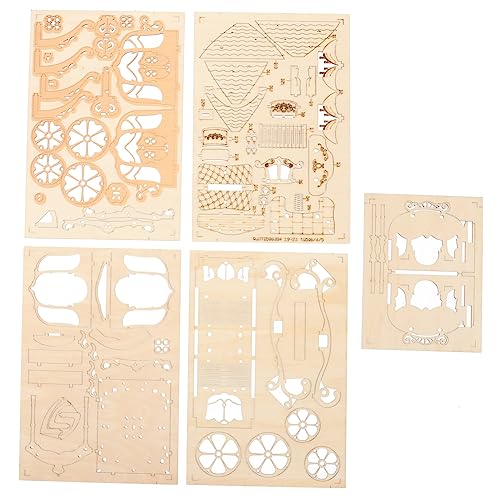 FOYTOKI 1 Stück Retro Modell Spielzeugauto für Puzzle Bausatz Kreativität und Eltern Beziehung Langlebig und Sicher von FOYTOKI