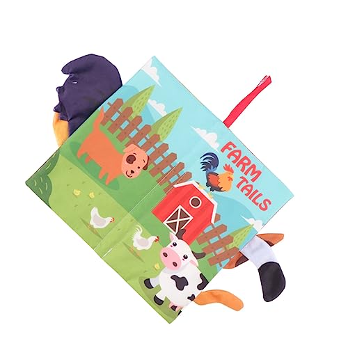 FOYTOKI 1 Stück Stoffbuch für Knisterbuch mit Bauernhoftieren Early Education für Kleinkinder Leicht und Tragbar Fördert die Sensorische Wahrnehmung und Fantasie Waschbar für Jahren FOYTOKI 1 Stück Stoffbuch für Knisterbuch mit Bauernhoftieren Early Education für Kleinkinder Leicht und Tragbar Fördert die Sensorische Wahrnehmung und Fantasie Waschbar für Jahren von FOYTOKI