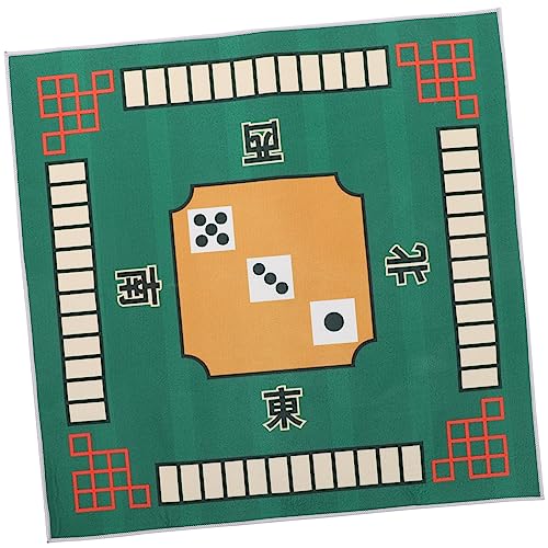 FOYTOKI Mahjong Matte rutschfeste Tischdecke für Poker und Brettspiele Quadratische Spielmatte mit Schalldämmender Unterseite aus Polyester für Mahjong Domino und Tischdekoration FOYTOKI Mahjong Matte rutschfeste Tischdecke für Poker und Brettspiele Quadratische Spielmatte mit Schalldämmender Unterseite aus Polyester für Mahjong Domino und Tischdekoration von FOYTOKI