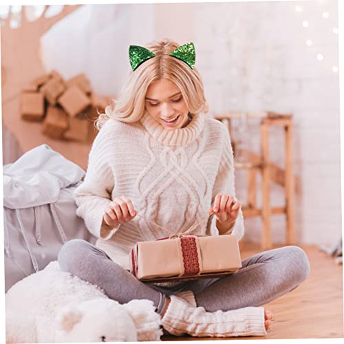 FOYTOKI 10 Stück Teiliges Glitter Katzenohren Haarreife aus Legierung Leichte Party Stirnbänder für Mädchen Bequeme Bunte Accessoires für Halloween Weihnachten und Geburtstagsfeiern FOYTOKI 10 Stück Teiliges Glitter Katzenohren Haarreife aus Legierung Leichte Party Stirnbänder für Mädchen Bequeme Bunte Accessoires für Halloween Weihnachten und Geburtstagsfeiern von FOYTOKI
