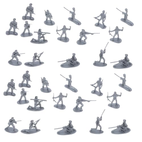 FOYTOKI 100 Stück Mini Soldatenfiguren Militärmodellspielzeug für Szenen Dekoration für Sandtische Realistische Actionfiguren für Sammler FOYTOKI 100 Stück Mini Soldatenfiguren Militärmodellspielzeug für Szenen Dekoration für Sandtische Realistische Actionfiguren für Sammler von FOYTOKI