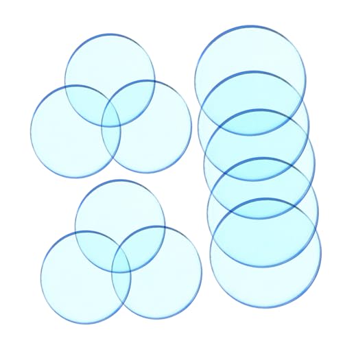FOYTOKI 100 Stück Transparente Bingo Chips Bunten Farben Zählhilfe für Frühe Bildung und Mathematik für Bingo Spiele und Lernaktivitäten Leicht zu Handhaben Reinigen von FOYTOKI