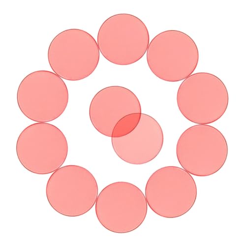 FOYTOKI 100 Stück Transparente Plastik Bingo Chips Halbdurchsichtige Zählchips für Interaktive Mathe Lernhilfe Kindgerechte für Frühkindliche Bildung und Spielabend FOYTOKI 100 Stück Transparente Plastik Bingo Chips Halbdurchsichtige Zählchips für Interaktive Mathe Lernhilfe Kindgerechte für Frühkindliche Bildung und Spielabend von FOYTOKI