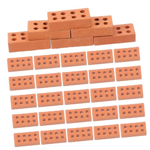 FOYTOKI 100Stücke Steinmodelle DIY Ziegelmodelle für Kreative Bastelprojekte für Architektur und Miniaturszenen für Erwachsene FOYTOKI 100Stücke Steinmodelle DIY Ziegelmodelle für Kreative Bastelprojekte für Architektur und Miniaturszenen für Erwachsene von FOYTOKI