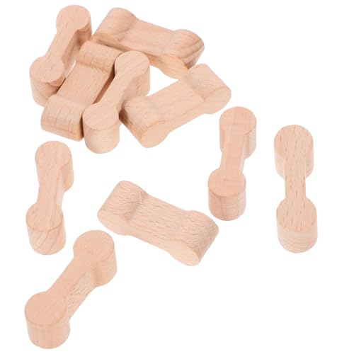 FOYTOKI 10Stücke Holzverbindungsstücke für Eisenbahnschienen Hundeknochenförmige Adapter für Holzeisenbahnen Stabil und Sicher für Kreatives mit Freunden und Familie FOYTOKI 10Stücke Holzverbindungsstücke für Eisenbahnschienen Hundeknochenförmige Adapter für Holzeisenbahnen Stabil und Sicher für Kreatives mit Freunden und Familie von FOYTOKI