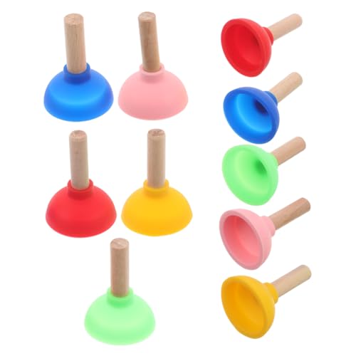 FOYTOKI 10Stücke Mini Kolbenspielzeug Niedliche Zaubertricks für Puppenhaus und Badezimmer Kreative Requisiten für Beeindruckende und Lustige Streiche von FOYTOKI