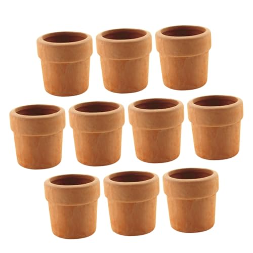 FOYTOKI 10Stücke Pflanzer Mini Hauspflanzer Dekoration für Puppenhaus Realistische Pflanzenfiguren für Kreative Modelle für DIY Enthusiasten FOYTOKI 10Stücke Pflanzer Mini Hauspflanzer Dekoration für Puppenhaus Realistische Pflanzenfiguren für Kreative Modelle für DIY Enthusiasten von FOYTOKI