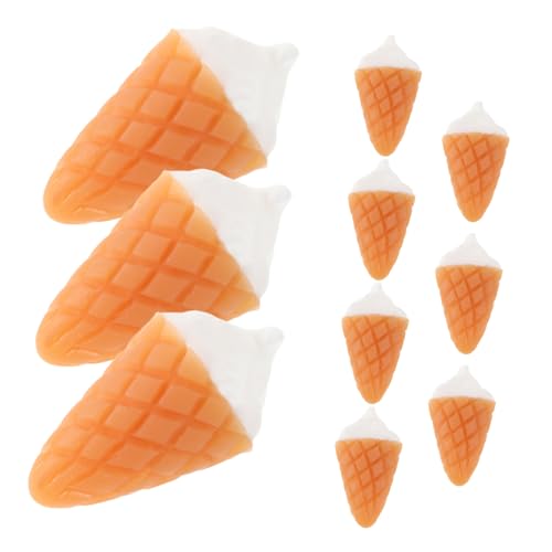FOYTOKI 10Stücke Teiliges Eiscreme Realistische Künstliche Desserts für Puppenhaus Küchenzubehör Simulation für Kreatives und Rollenspiele Sicheres Material FOYTOKI 10Stücke Teiliges Eiscreme Realistische Künstliche Desserts für Puppenhaus Küchenzubehör Simulation für Kreatives und Rollenspiele Sicheres Material von FOYTOKI