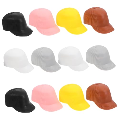 FOYTOKI 12 Stück Duckbill Cap für Puppen Teiliges aus Bunten für Bastelprojekte Puppendekoration Foto Requisiten und Kreatives FOYTOKI 12 Stück Duckbill Cap für Puppen Teiliges aus Bunten für Bastelprojekte Puppendekoration Foto Requisiten und Kreatives von FOYTOKI