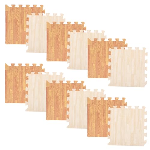 FOYTOKI 12 Stück Teiliges Interlockendes Puzzle Spielmatte Eva für rutschfeste Bodenschutzmatte und Komfortabel für Krabbeln für Wohnzimmer und Spielräume FOYTOKI 12 Stück Teiliges Interlockendes Puzzle Spielmatte Eva für rutschfeste Bodenschutzmatte und Komfortabel für Krabbeln für Wohnzimmer und Spielräume von FOYTOKI