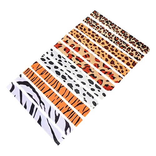 FOYTOKI 12 Stück Teiliges Leopardenmuster Armband Kreative Slap Wristbands für Partys Geburtstagsfeiern und Besondere Anlässe Flexibles Design Leicht Anlegbar und Auffällig für Erwachsene FOYTOKI 12 Stück Teiliges Leopardenmuster Armband Kreative Slap Wristbands für Partys Geburtstagsfeiern und Besondere Anlässe Flexibles Design Leicht Anlegbar und Auffällig für Erwachsene von FOYTOKI