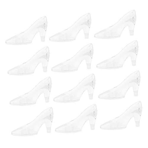 FOYTOKI 12 Stück Teiliges aus Transparenten Kristallschuhen Dekorative Mini Schuhfiguren für Schreibtisch und Zuhause Kreative und Party Dekoration Empfindliche Hohe Absätze FOYTOKI 12 Stück Teiliges aus Transparenten Kristallschuhen Dekorative Mini Schuhfiguren für Schreibtisch und Zuhause Kreative und Party Dekoration Empfindliche Hohe Absätze von FOYTOKI