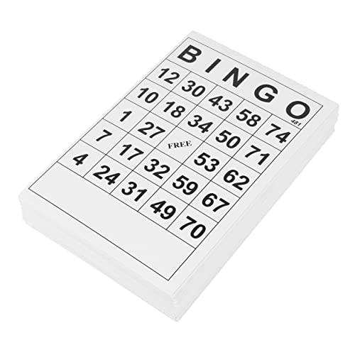 FOYTOKI 120 Stück Bingo Karten Interaktive Spielkarten für Wiederverwendbares Bingo für Familienfeiern und Partys Fördert Soziale Interaktion und Lernspaß FOYTOKI 120 Stück Bingo Karten Interaktive Spielkarten für Wiederverwendbares Bingo für Familienfeiern und Partys Fördert Soziale Interaktion und Lernspaß von FOYTOKI
