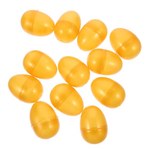 FOYTOKI 12Stücke Befüllbare Goldene Plastikeier für Partydekoration Kreative DIY Geschenkverpackung Wiederverwendbare Eier für Ostern und Spiele für Erwachsene FOYTOKI 12Stücke Befüllbare Goldene Plastikeier für Partydekoration Kreative DIY Geschenkverpackung Wiederverwendbare Eier für Ostern und Spiele für Erwachsene von FOYTOKI