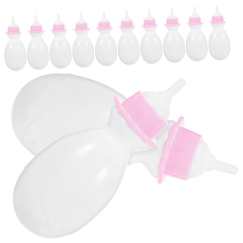 FOYTOKI 12Stücke Kinderflaschen Kunststoff Spielzeugflasche für Rollenspiele Langlebige Deko Accessoires für Babypartys und Kreative Spielideen FOYTOKI 12Stücke Kinderflaschen Kunststoff Spielzeugflasche für Rollenspiele Langlebige Deko Accessoires für Babypartys und Kreative Spielideen von FOYTOKI