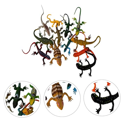 FOYTOKI 12Stücke Realistische Eidechsen Spielzeugfiguren Künstliche Reptilien Modelle für Lernspielzeug zum Sammeln und Rollenspielen FOYTOKI 12Stücke Realistische Eidechsen Spielzeugfiguren Künstliche Reptilien Modelle für Lernspielzeug zum Sammeln und Rollenspielen von FOYTOKI