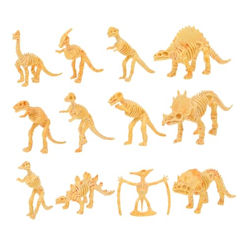 FOYTOKI 12Stücke Teiliges Dinosaurier Skelett Realistische Nachbildung für Kreative Archäologie Lektionen Dekoration von Räumen Fördert Kognitive Fähigkeiten FOYTOKI 12Stücke Teiliges Dinosaurier Skelett Realistische Nachbildung für Kreative Archäologie Lektionen Dekoration von Räumen Fördert Kognitive Fähigkeiten von FOYTOKI