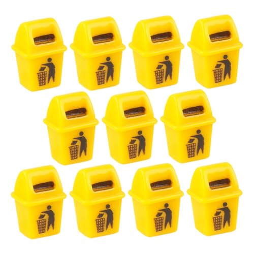FOYTOKI 12Stücke Teiliges Mini Mülleimer für Puppenhaus Realistische Mülleimer Modelle Zubehör für Kreative Wohnszenen Schlafzimmer Wohnzimmer und Badezimmer für Dekoration FOYTOKI 12Stücke Teiliges Mini Mülleimer für Puppenhaus Realistische Mülleimer Modelle Zubehör für Kreative Wohnszenen Schlafzimmer Wohnzimmer und Badezimmer für Dekoration von FOYTOKI