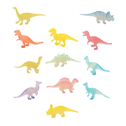 FOYTOKI 12Stücke Teiliges Nachleuchtendes Dinosaurier Modellspielzeug für Lustige Dinosaurier Figuren zur Dekoration Partys und Kreatives im Dunkeln FOYTOKI 12Stücke Teiliges Nachleuchtendes Dinosaurier Modellspielzeug für Lustige Dinosaurier Figuren zur Dekoration Partys und Kreatives im Dunkeln von FOYTOKI