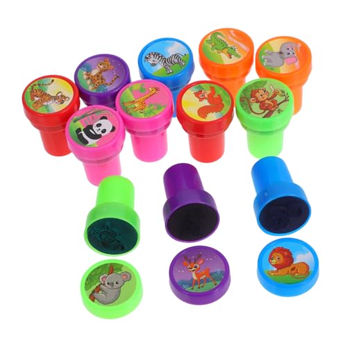 FOYTOKI 12Stücke Teiliges Stempelset mit Niedlichen Cartoon Tieren für Selbstfärbende Stempel für Kreative Bastelprojekte Belohnungen im Klassenzimmer und Partygeschenke Waschbar und FOYTOKI 12Stücke Teiliges Stempelset mit Niedlichen Cartoon Tieren für Selbstfärbende Stempel für Kreative Bastelprojekte Belohnungen im Klassenzimmer und Partygeschenke Waschbar und von FOYTOKI