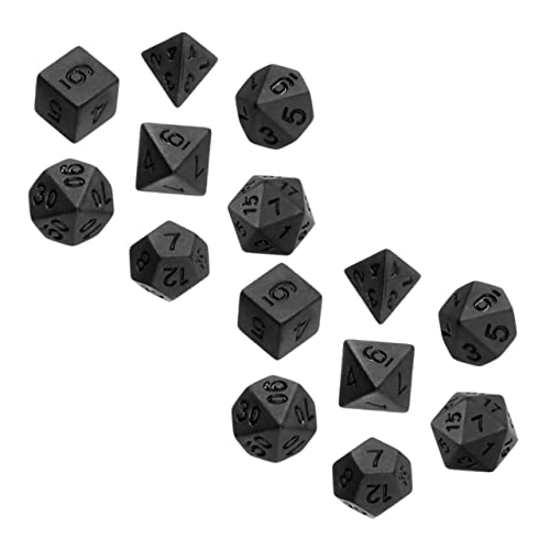 FOYTOKI 14 Stück Teiliges Polyeder Würfelset aus Acryl für Brettspiele und Dekorative Zwecke Geschenkidee für Freunde Langlebig und Charmant im Design FOYTOKI 14 Stück Teiliges Polyeder Würfelset aus Acryl für Brettspiele und Dekorative Zwecke Geschenkidee für Freunde Langlebig und Charmant im Design von FOYTOKI
