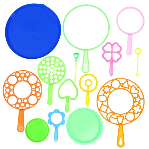 FOYTOKI 14Stücke Teiliges Bubblenstäbe Set für Outdoor Blase Machen Sicheres Kunststoffmaterial Interaktives für Große und Romantische für Partys und Aktivitäten FOYTOKI 14Stücke Teiliges Bubblenstäbe Set für Outdoor Blase Machen Sicheres Kunststoffmaterial Interaktives für Große und Romantische für Partys und Aktivitäten von FOYTOKI