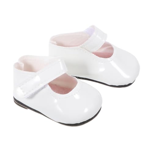 FOYTOKI 1Paar Miniaturschuhe für Puppen Elegante PU Stoffschuhe für Puppenzubehör für Kleine Verschönerung von Puppenspielzeug FOYTOKI 1Paar Miniaturschuhe für Puppen Elegante PU Stoffschuhe für Puppenzubehör für Kleine Verschönerung von Puppenspielzeug von FOYTOKI