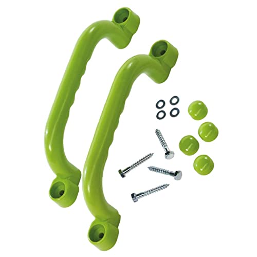 FOYTOKI 1paar Klettergriffe Für Junge Mädchen Sicherheits-handgriffe Für Spielhäuser Und Klettergerüste Farben Zufällig Für Drinnen Und Draußen Einfache Installation Geeignet Für von FOYTOKI