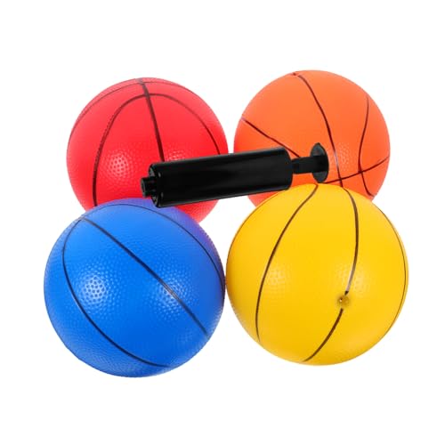 FOYTOKI 1Satz Basketball für Teilig mit Aufblasgerät Sicheres Strapazierfähiges Material für Spielplatz Hause FOYTOKI 1Satz Basketball für Teilig mit Aufblasgerät Sicheres Strapazierfähiges Material für Spielplatz Hause von FOYTOKI